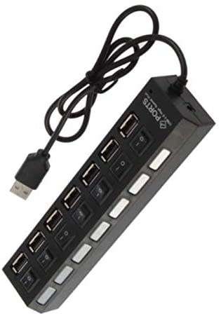 7 Ports USB HUB - White