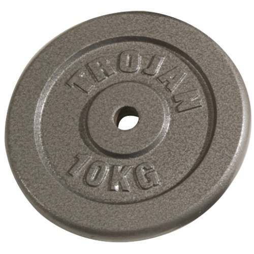 Trojan 10KG Round Weight Plate