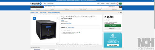 NETGEAR 4-bay NAS (RN42400-100NES)