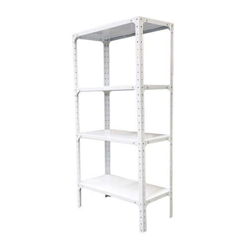 Steel Shelving (4 Shelf) - White