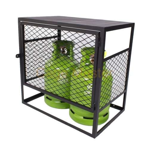 Double 9KG Steel Gas Cage