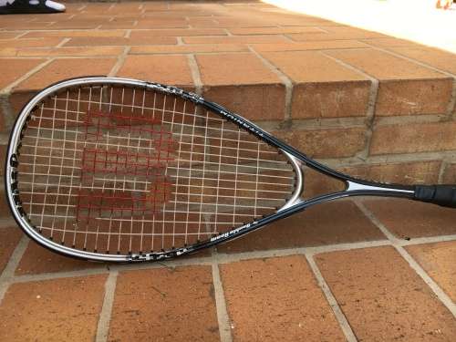 Wilson Black Titanium Squash Racquet
