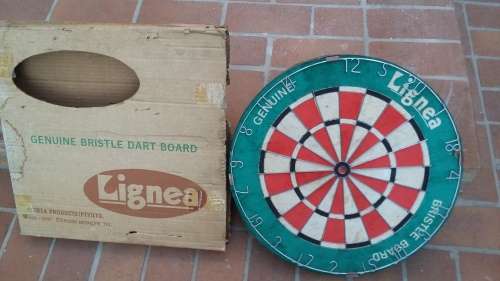 Dart Board Genuine Bristles Lignea Super Condition