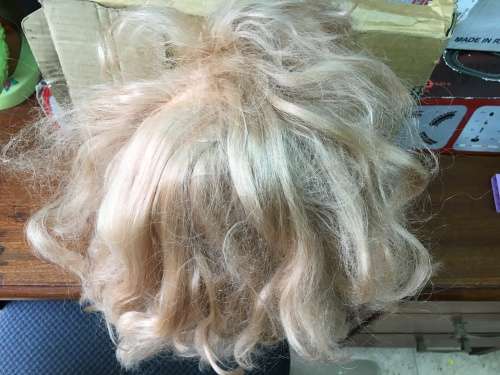 Doll hair pretend playing