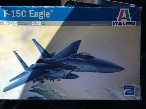Italeri Brand New F15C Eagle fighter plane