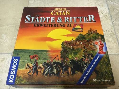German Catan Stadte & Ritter Board Game - reduced for quick sale