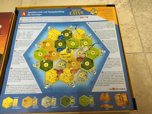 German Catan Stadte & Ritter Board Game - reduced for quick sale