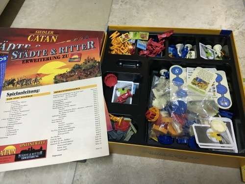 German Catan Stadte & Ritter Board Game - reduced for quick sale