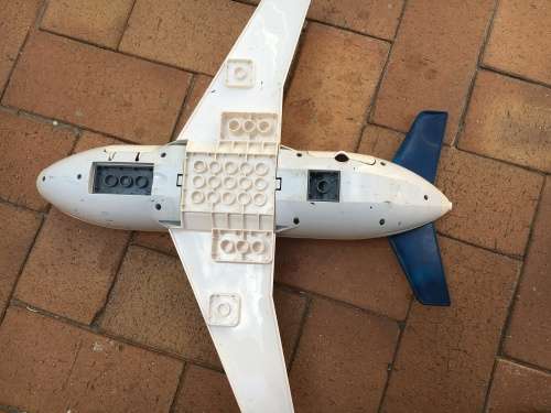 Wow - large Lego airplane per pic