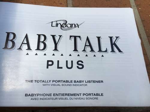 Baby Talk plus Baby Monitor - tested and in working condition