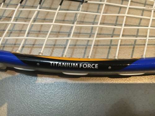 Prince Titanium Force Squash Racquet Good condition