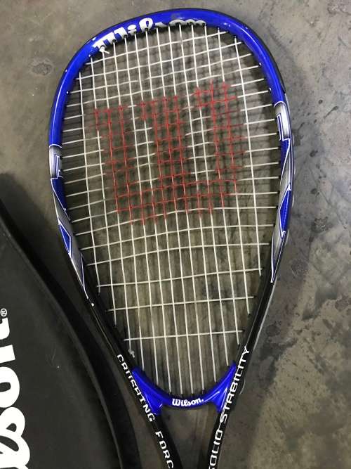 Wilson good condition squash racquet - good buy