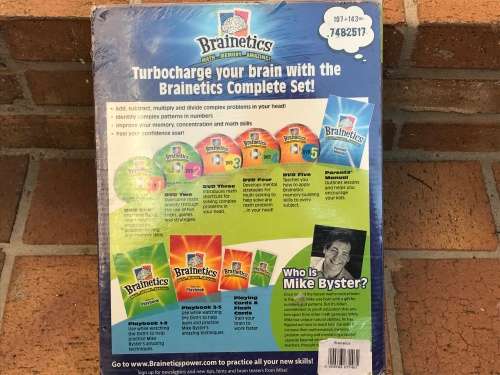 Brainetics Complete Sets 1 and 2 Brand New - amazing memory
