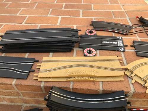 Carrera slotcar tracks including desert tracks