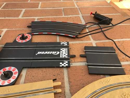 Carrera slotcar tracks including desert tracks