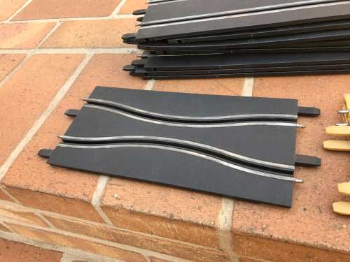 Carrera slotcar tracks including desert tracks