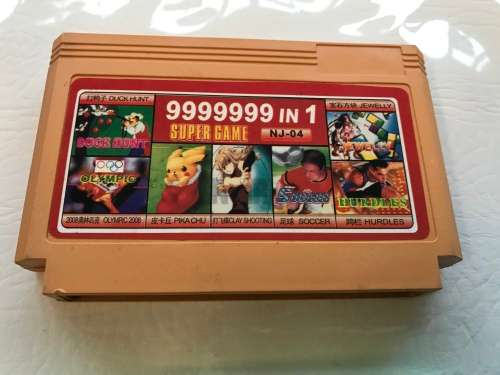 Gaming console with games