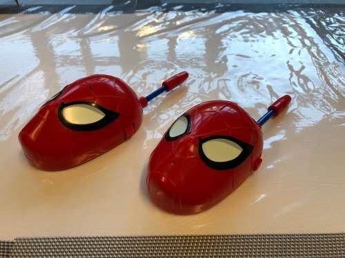 Brand new Spiderman walkie talkie