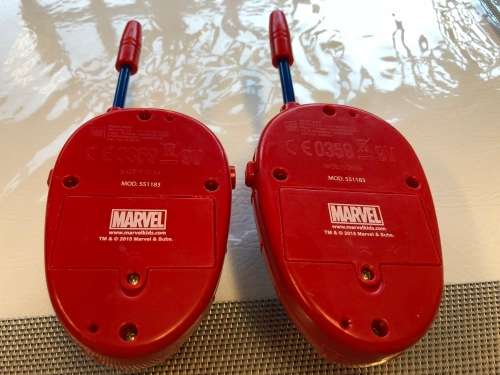 Brand new Spiderman walkie talkie