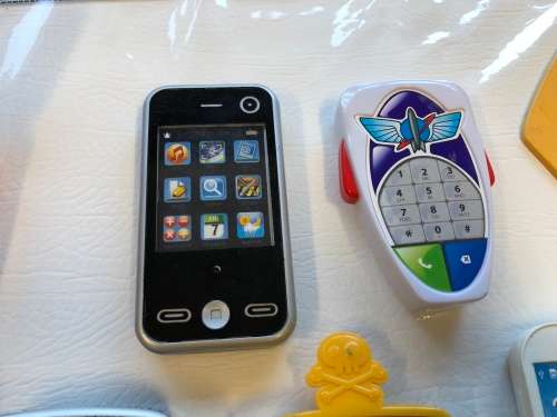 7 x play phones pretend playing