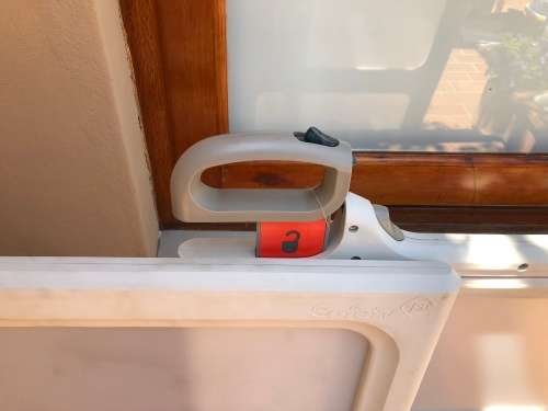 Newish Baby Safety Barrier for staircase or elsewhere to block baby movement