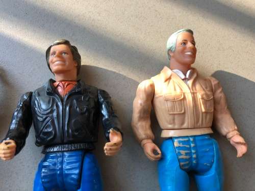 Wow - vintage and colectable full A Team 1980's set - rare to have full set