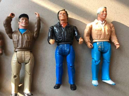 Wow - vintage and colectable full A Team 1980's set - rare to have full set