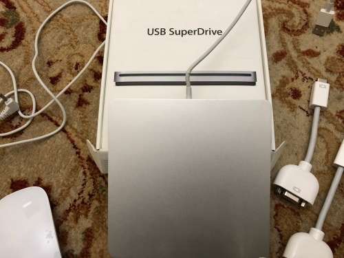Apple External storage device and lots of cords / accessories