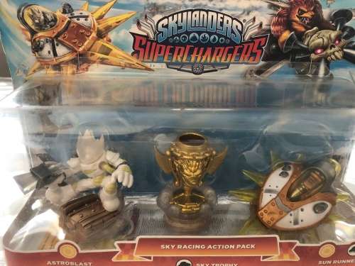 Skylanders Super Chargers Brand New Figures Boxed - 3 pack