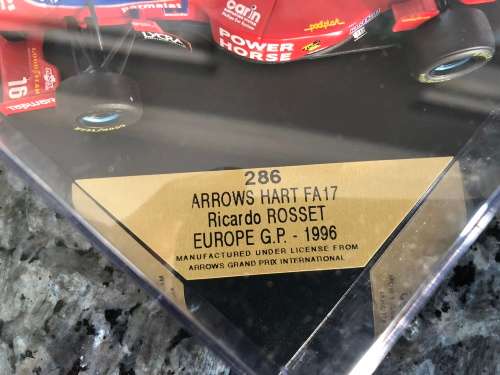 Brand new Formula 1 collectable Onyx Car Arrows 1996