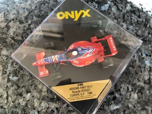 Brand new Formula 1 collectable Onyx Car Arrows 1996