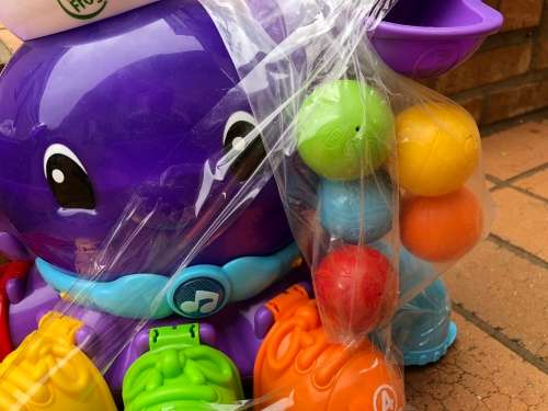Nice Leapfrog educational childs toy with balls - interactive