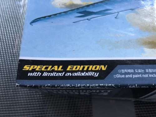 Brand new Messerschmitt aircraft model