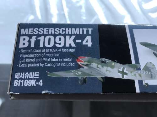 Brand new Messerschmitt aircraft model
