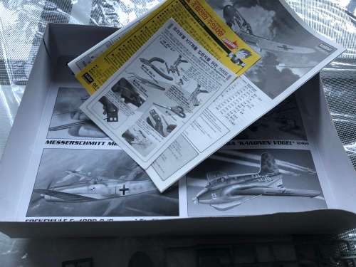 Brand new Messerschmitt aircraft model