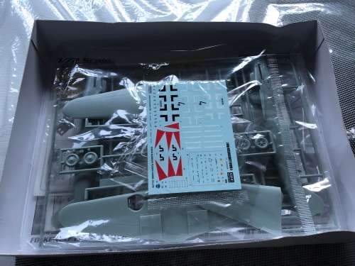 Brand new Messerschmitt aircraft model