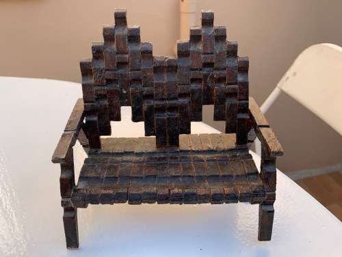 Vintage dining room furniture - some items need gluing