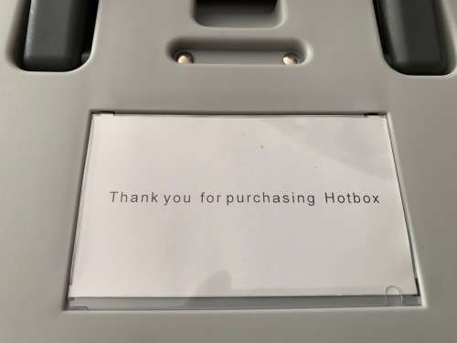 Brand new hotbox for safe filing or storage