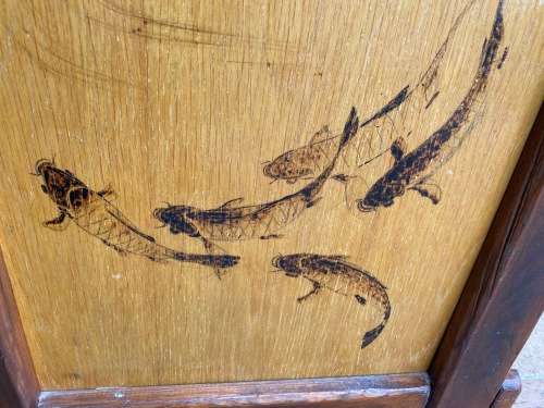 Large Japanese Wood Frame Beautiful and Large - Solid wood