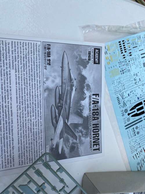 Brand New FA 18 Hornet Aircraft Model