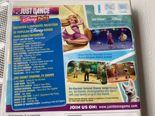 Wii) Just Dance Disney Party