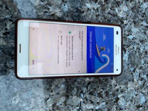 Sony phone in box - see pics