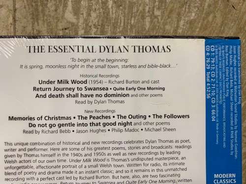 The Essential Dylan Thomas