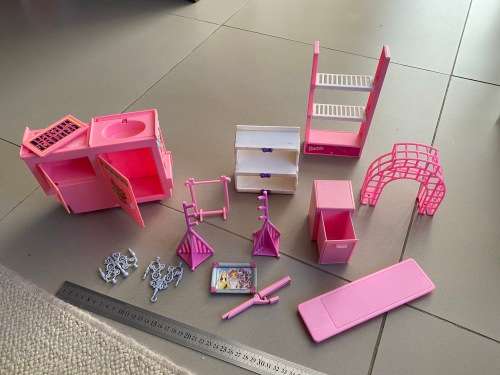 Barbie furniture and doll house accessories