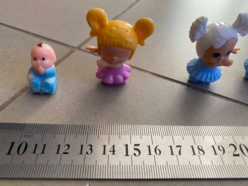 Mini dolls and teddy figurines - CHEAP