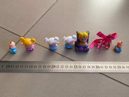 Mini dolls and teddy figurines - CHEAP