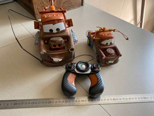 2 RC CARS truscks and a remote - untested