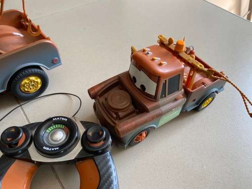 2 RC CARS truscks and a remote - untested