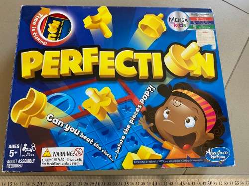 Perfection nice game - see pics