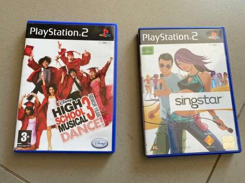 2 x PS2 Games - High School Musical and SING IT - Cheap